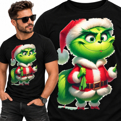 KOSZULKA ŚWIĄTECZNA GRINCH 3